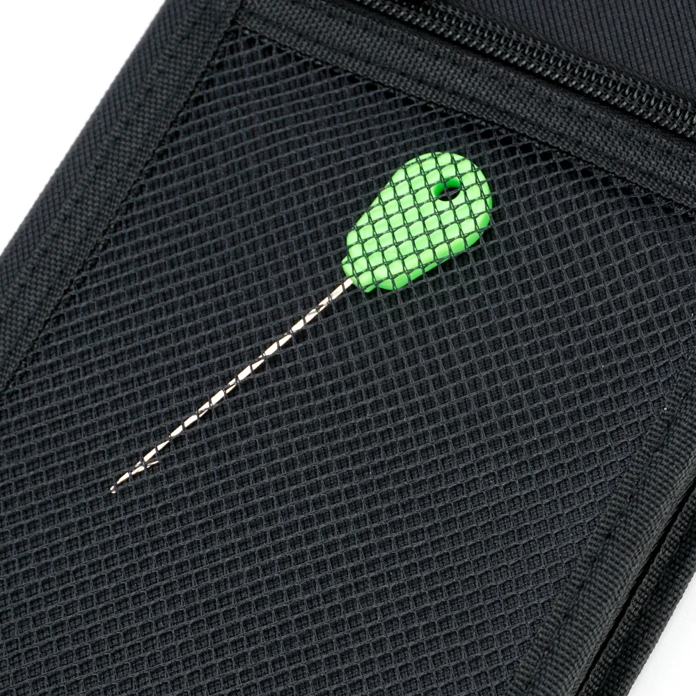 Hirisi 1 قطعة جهاز صيد سمك الشبوط محفظة تلاعب الشعر حقيبة لينة رغوة هوك ربط حقيبة حمل ملحقات صيد السمك #5