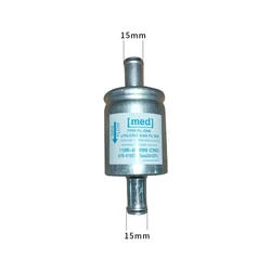 15MM For LPG CNG Gas Instead Of Oil Filter Element Tubules Liquefied Natural Gas Dual-fuel Car Gas Filter Accessories