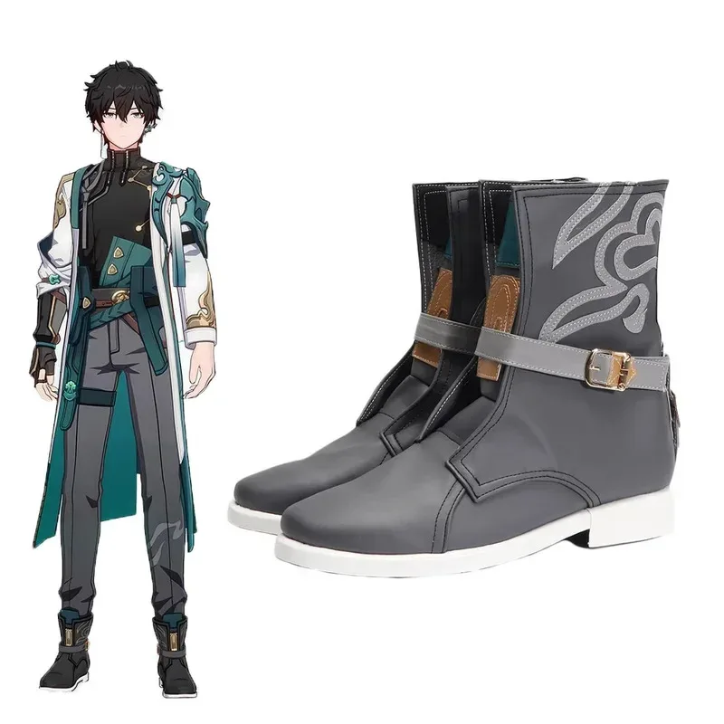 

Honkai star rail Dan Heng cosplay shoes adults PU leather boots game Halloween party cosplay costume accessory NVCCJNFCGFDNM2025