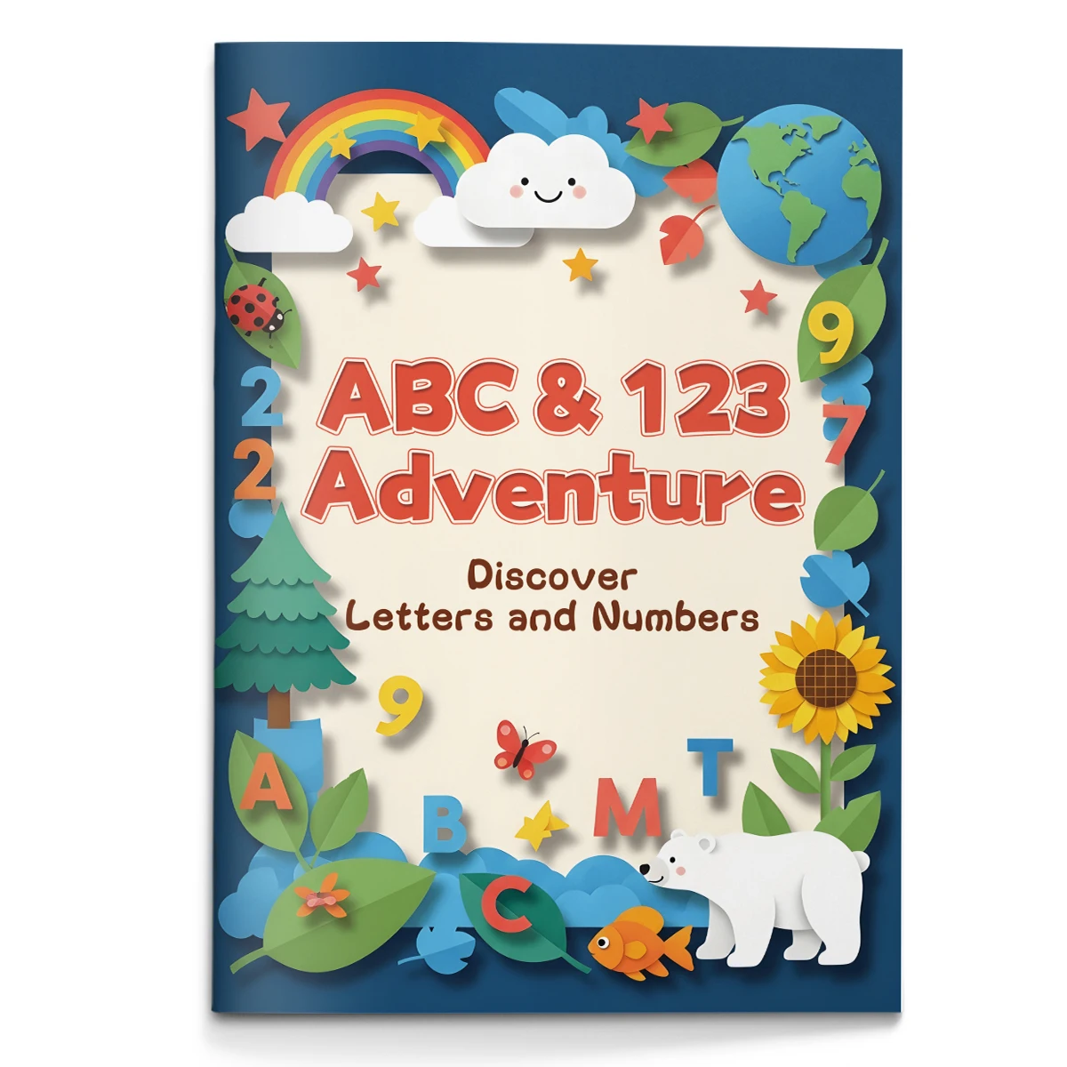 Kids Number Coloring Book, Preschool Activity Workbook, Number Recognition & Drawing, Concentration Training for Toddlers 2-6