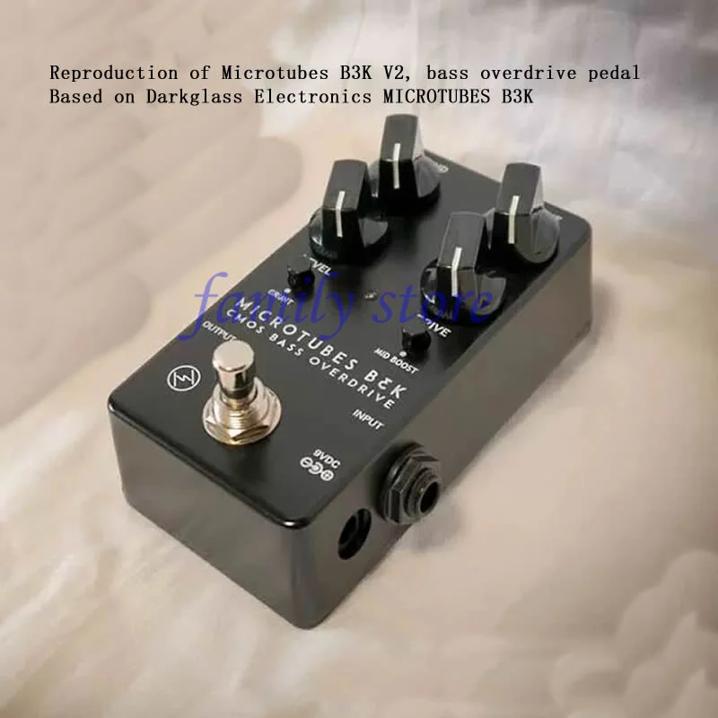 

Воспроизведение микротрубок B3K V2, педали overdrive басов. Сценические представления, оборудование для любителей музыки