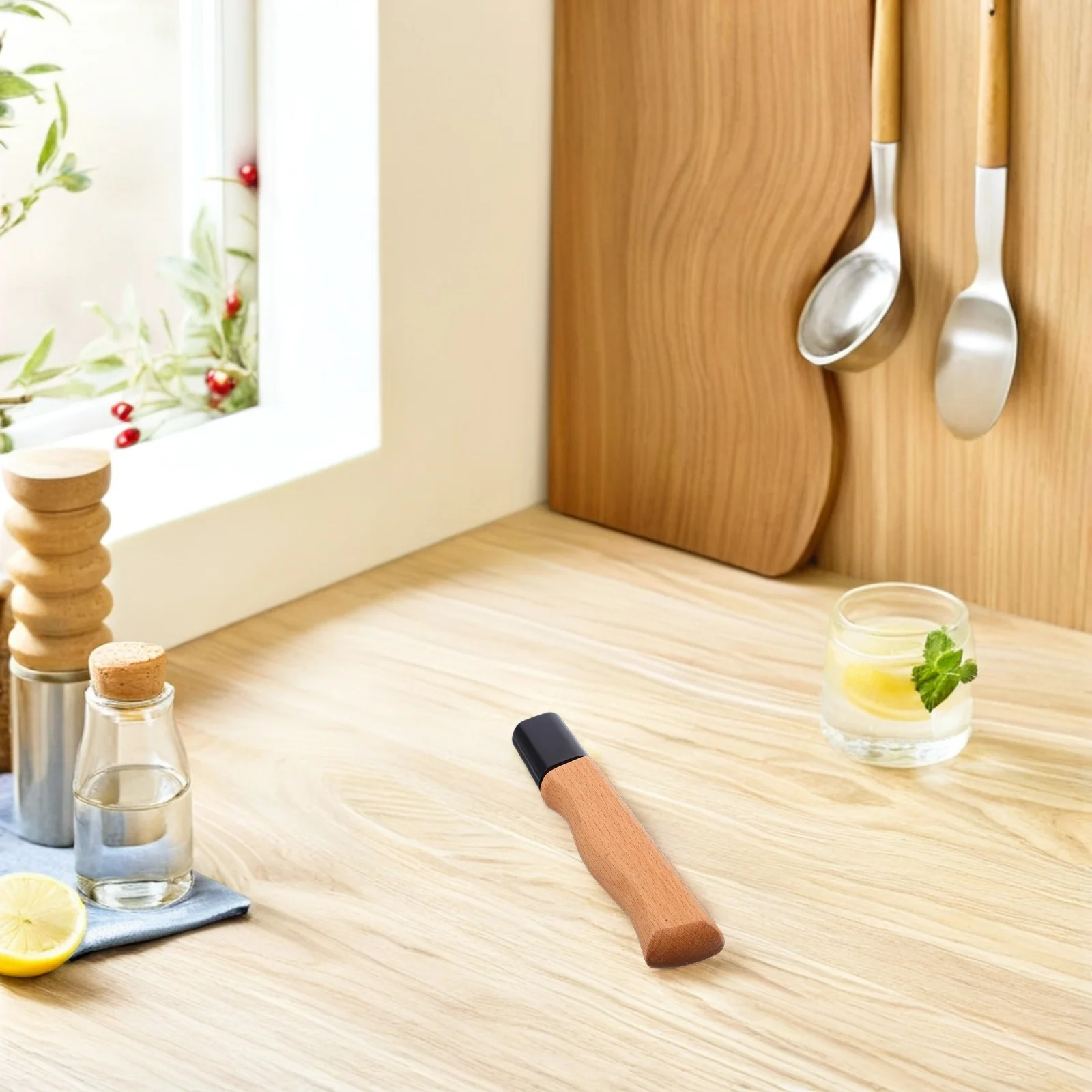 

Wooden Chef Replacement Handmade Repair Accessory For Kitchen Knives, Diy Making, Natural Wood Handle For Chef Knife Kitchen