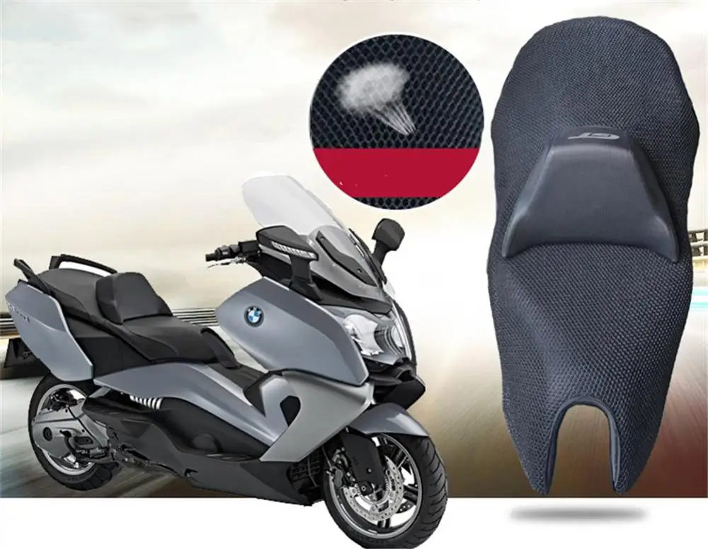 

For BMW C600 SPORT C650GT C 650 GT Motorcycle Seat Anti-Slip Cushion 3D Spacer Mesh Fabric Cover