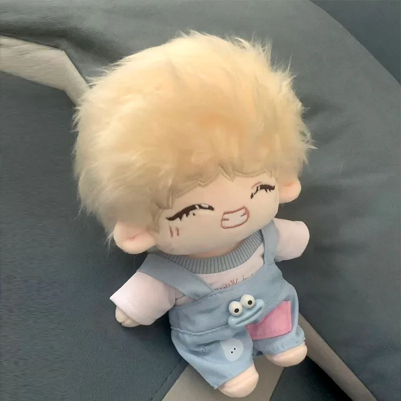 

Korean Star Kim Tae Hyung Stuffed 20cm Anime Cotton Doll Cute Dress Up Plush Toys for Adults and Children to Collect as Gifts