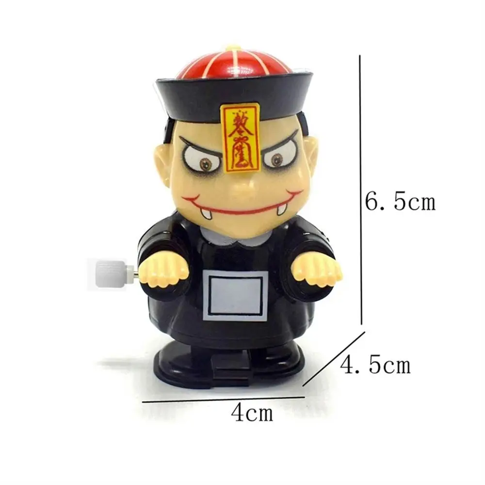 Novelty Ghost Doll Wind Up Toys ABS Plastic Chinese Clockwork Zombie Funny Mini Walking Zombies Toy Children Student