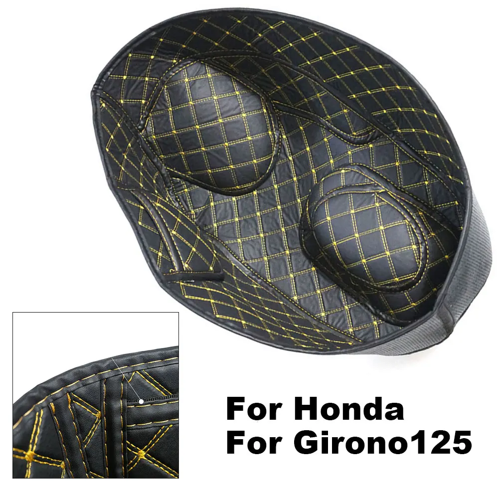 

Черные мотоциклетные подушки-вкладыши для HONDA для Girono 125, ковш сиденья, водонепроницаемые модификационные детали