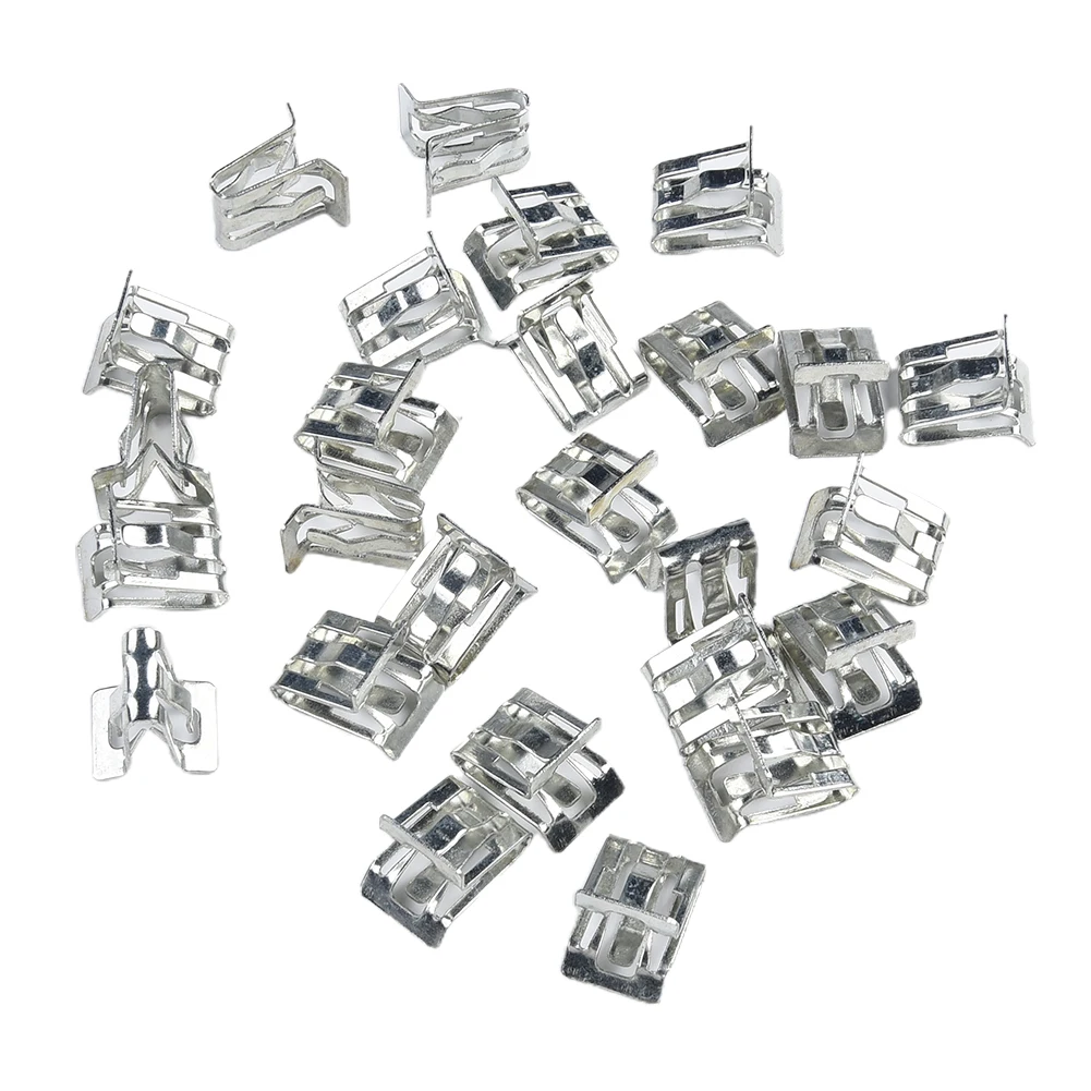 25Pcs Car Clips Fastener Clips Metal Hote Sale Metal Fastener Clips Professional Brand New Metal Fastener Clips