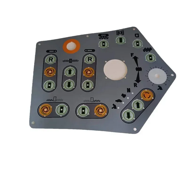 1253T paver film operation table  lower left  button  construction machinery accessories
