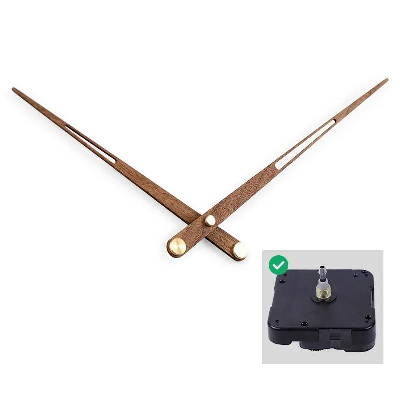 Suitable for 60CM Spanish Style Wall Clock Solid Wood Pointer Minimalist Creative Wall Clocks Accessories Large Torque Pointer