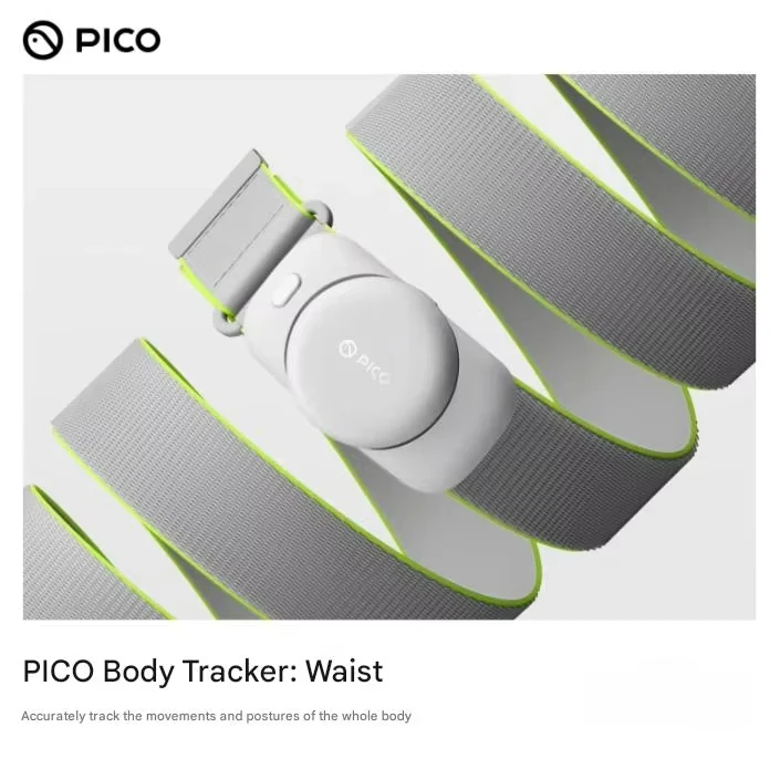 New PICO Motion Tracker 2nd Gen, Waist Tracker, For PICO 4 Ultra