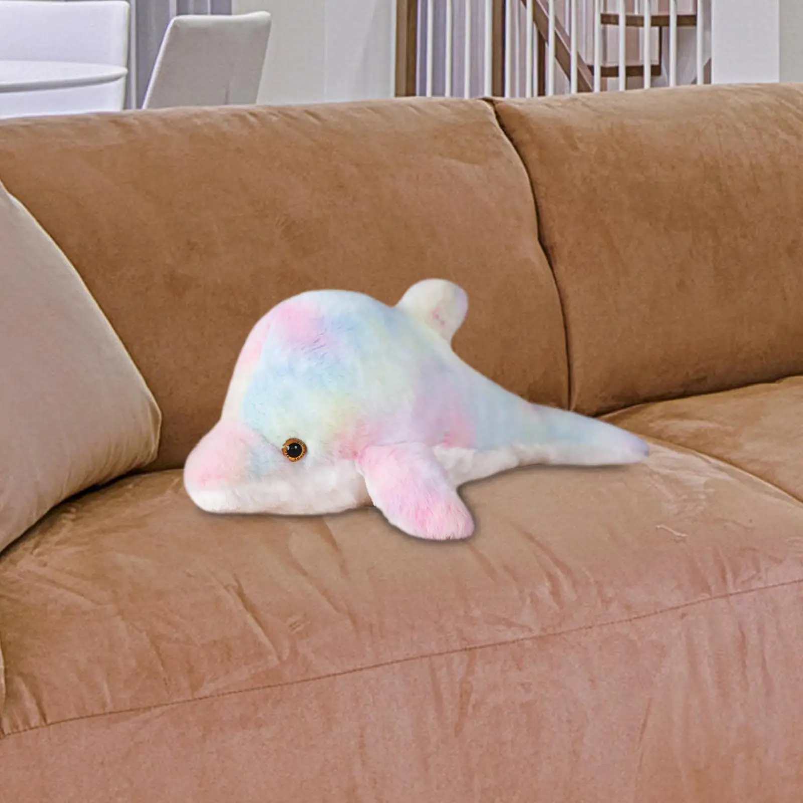 Light up Plush Toy Dolphin Doll Lovely Glowing for Living Room Couch Friends