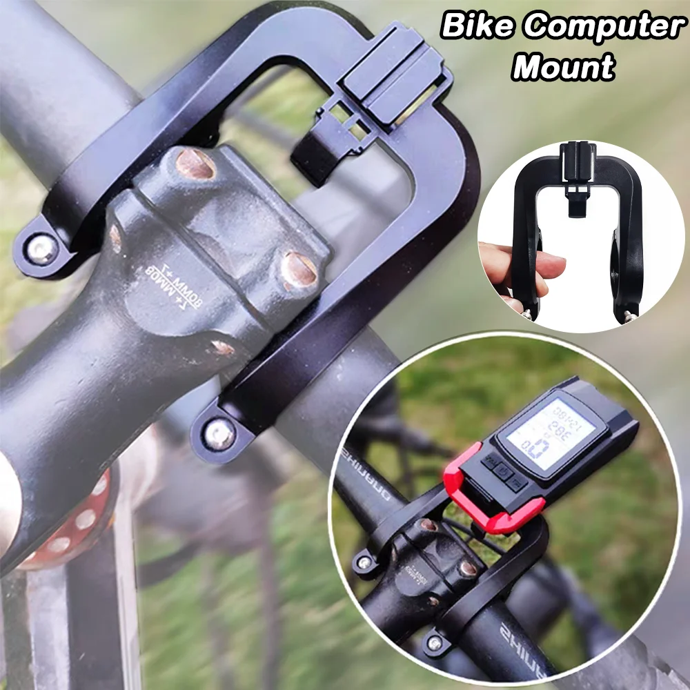 

Bicycle Light Expansion Bracket Riding Black Headlight Holder Lamp Clamp Stopwatch Stand Cycling Bicycle Computer Mount