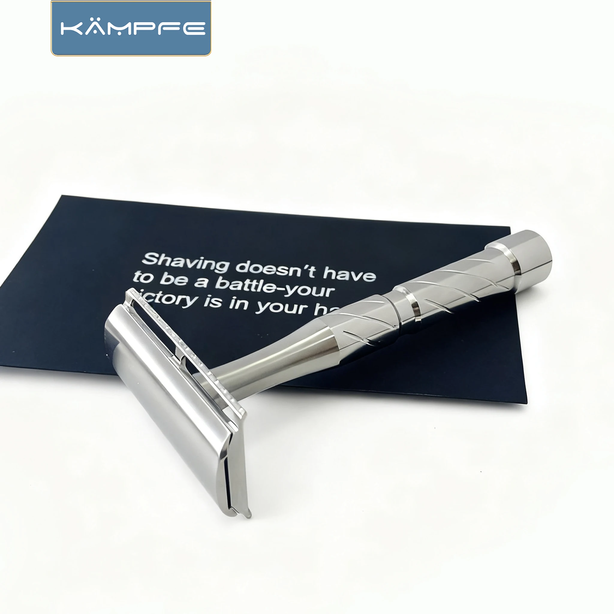 KAMPFE  Titanium Vintage Budget Safety hair trimmers quality razor Women's hair removal tools gifts shaver Face Razor