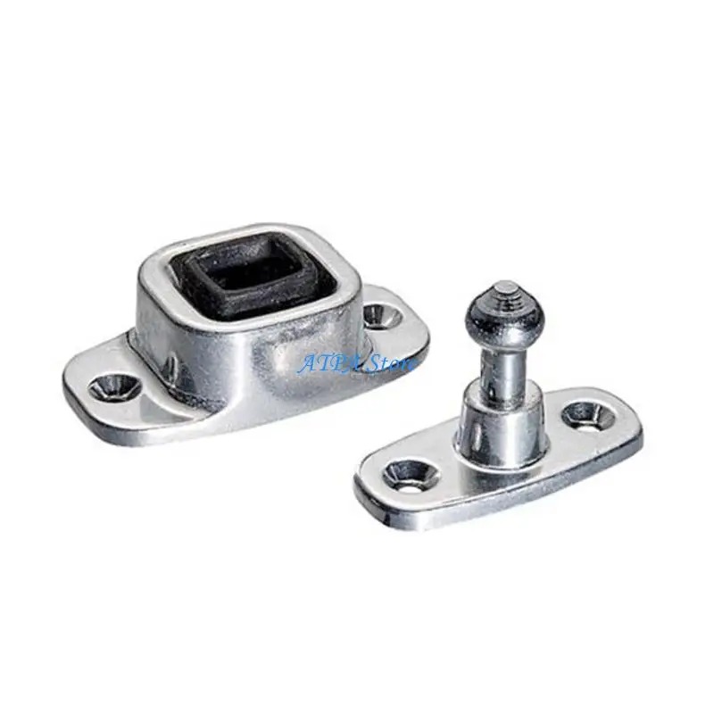 U13C Alloy Rustproof Door Catches Holder Stopper with Anti Collision Buffer for Impact During Door Operation