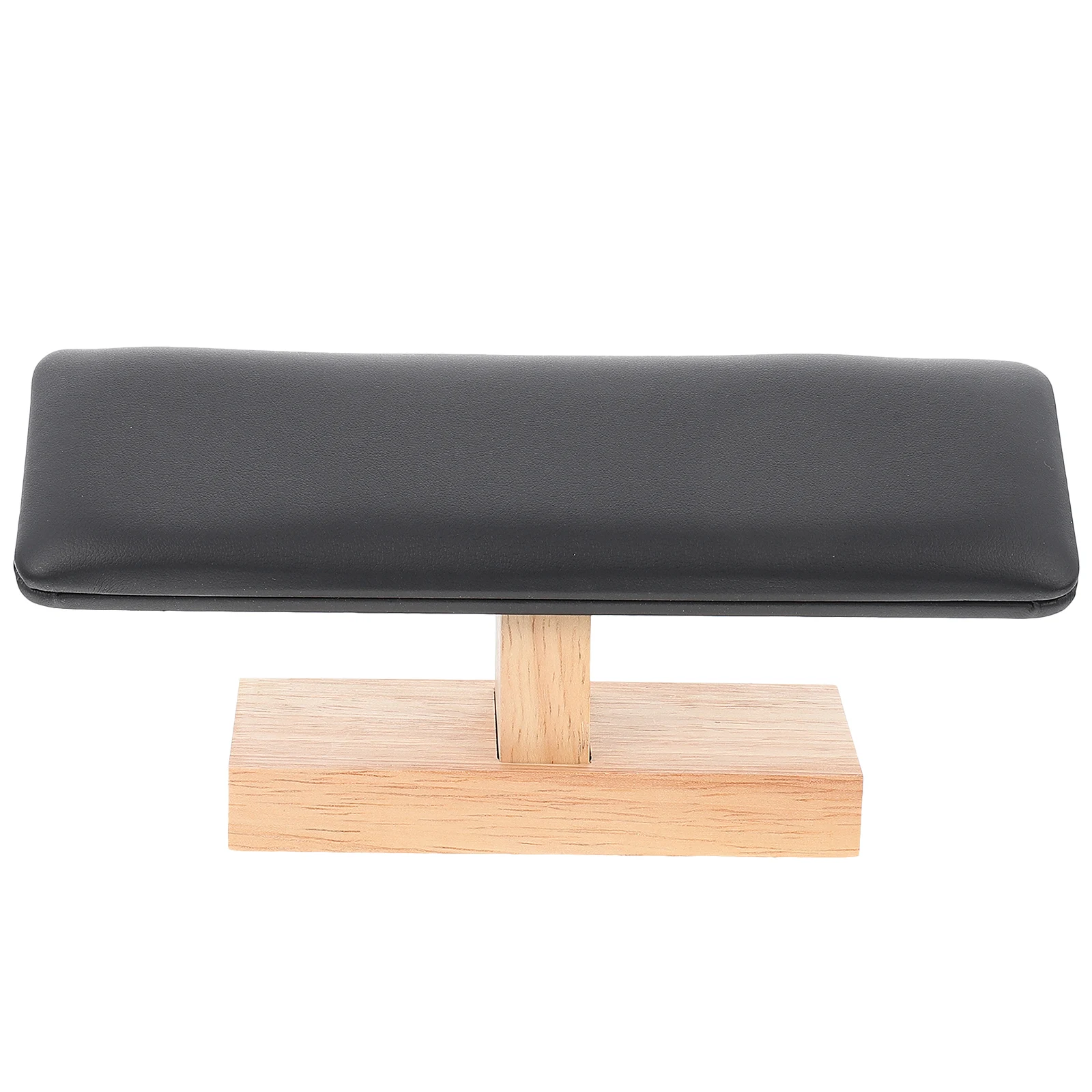 

Head Flower Bracelet Display Stand Rack Jewelry Organizer Wood Watch Bangles Shelf Black Durable Practical Counter