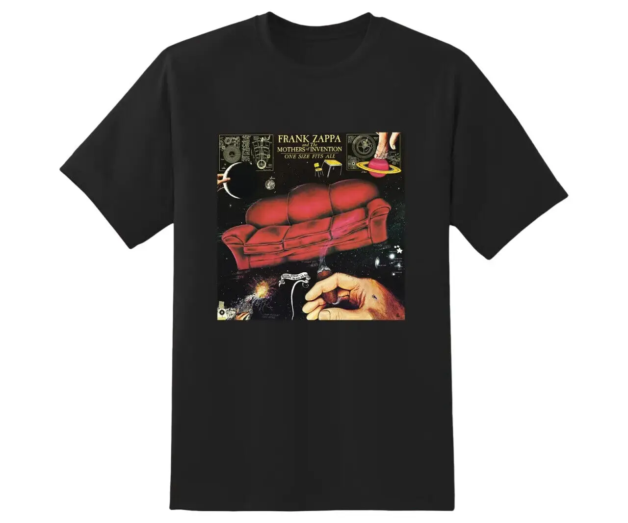 Frank Zappa And The Mothers of Invention Rock Music T Shirt long or short sleeves