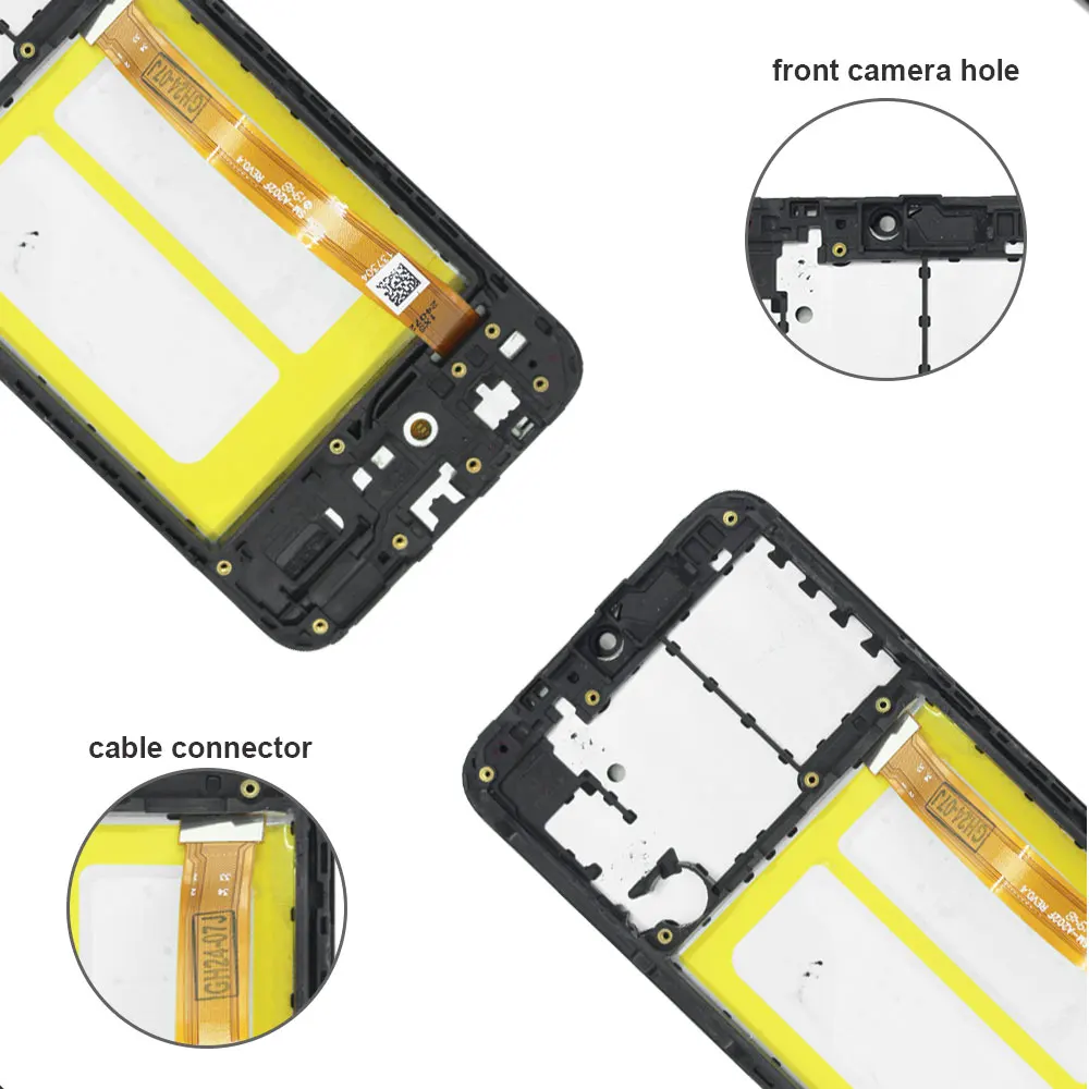 Nowy wyświetlacz LCD do Samsung Galaxy A20e Ekran dotykowy Digitizer Zamiennik do telefonu Samsung A20e A202F A202K z ramką — zdjęcie produktu 6