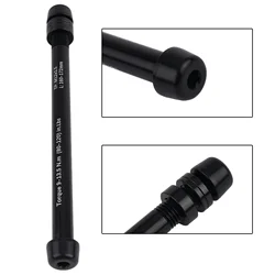 1×Bike Trainer Thru Axle Skewer MTB Bike Trainer Shaft Skewer Trainer Adapter 12×142-148mm P1.5 / P1.75 Trainer Quick-Release