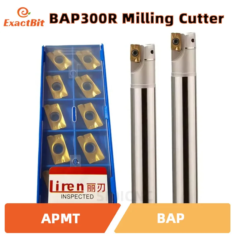 

BAP300R Milling Cutter APMT1135 CNC Cutter BAP 300R Milling Tool Holder CNC Milling Rough Machining Carbide APKT1135