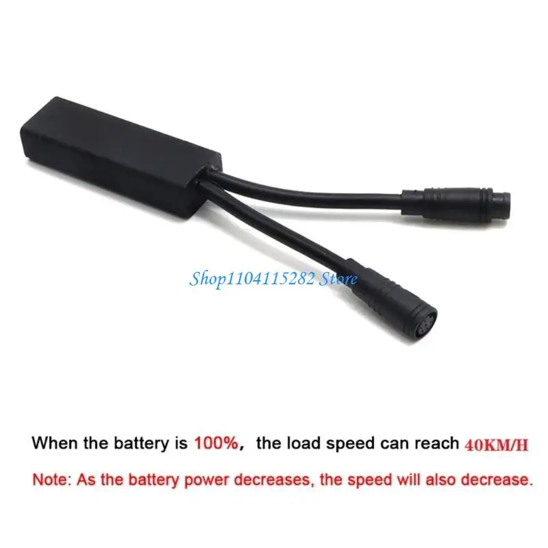 ABS Material Acceleration Cable 40KM/H Speed Boosts Controller Cable Scooters Speed Boosts Simple to Operate for GT3E/GT3D