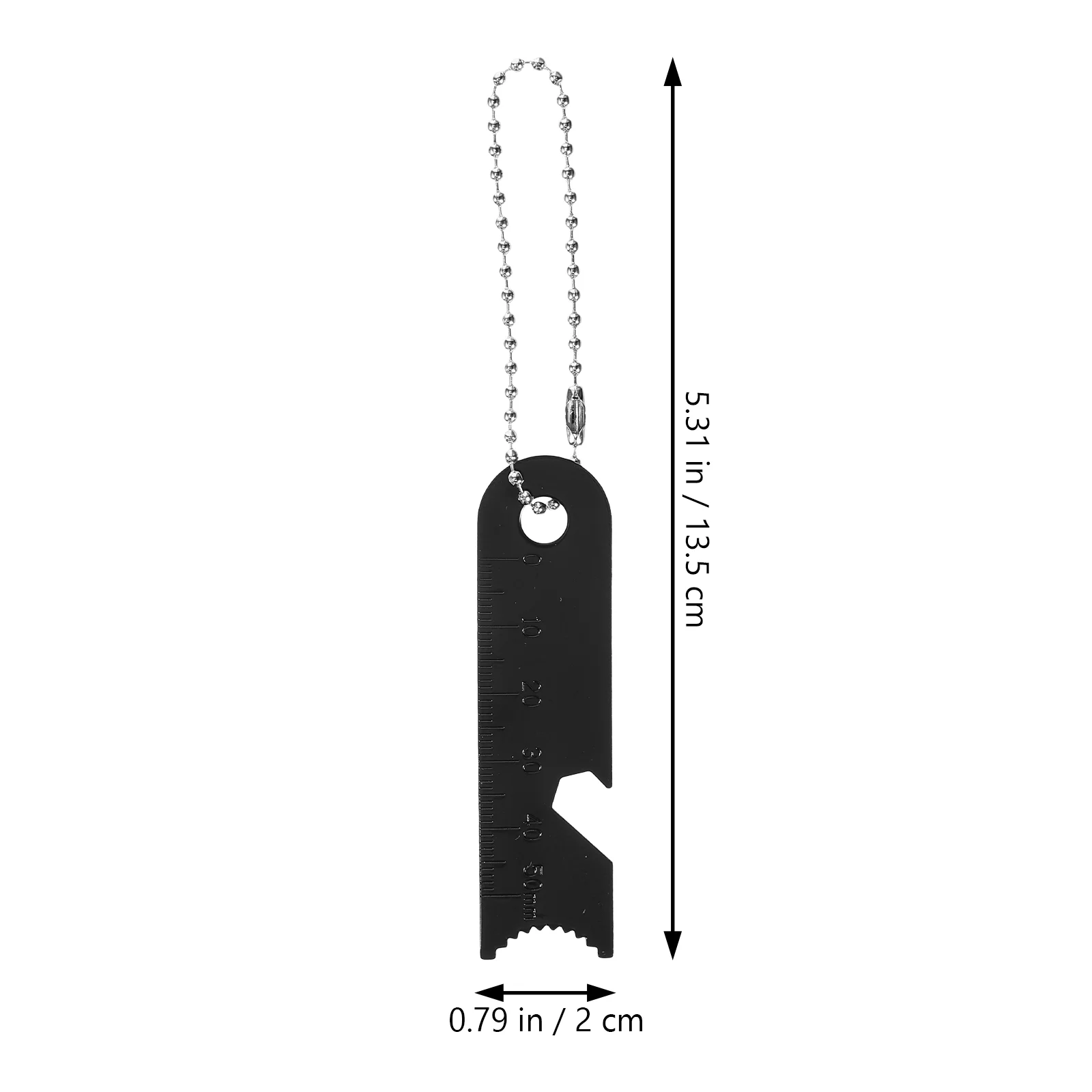 10 Pcs Portable Fire Flint Scraper Survival Tools Outdoor Rod Ruler Manganese Steel Multi-function Rulers