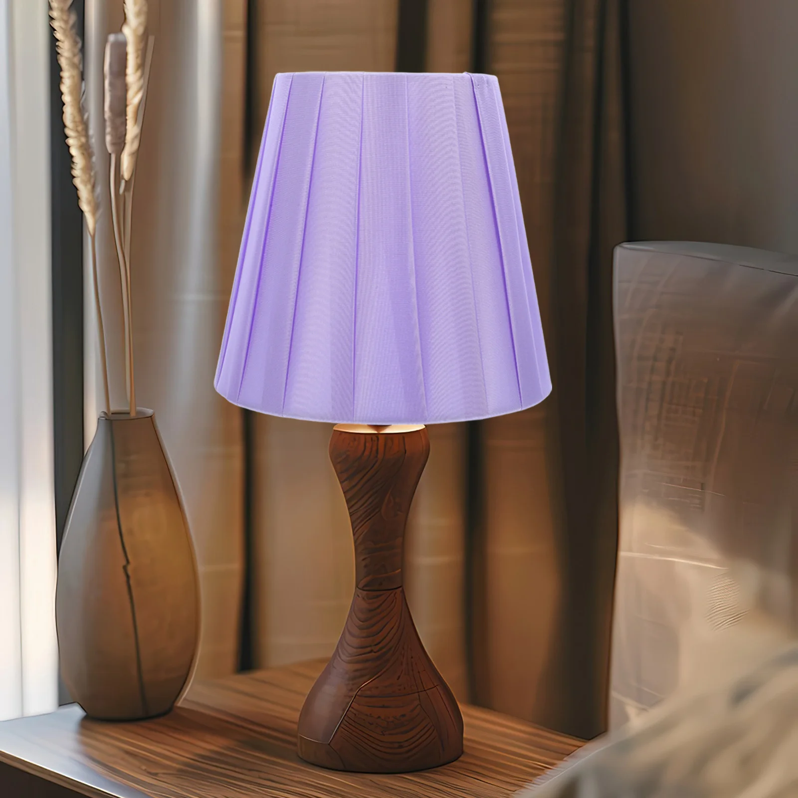 

1Pcs Lamp Shade Accessory Modern Style Cloth Lampshade Soft Light Cover Suitable for Bedroom Living Room Wall Lamp Decorative