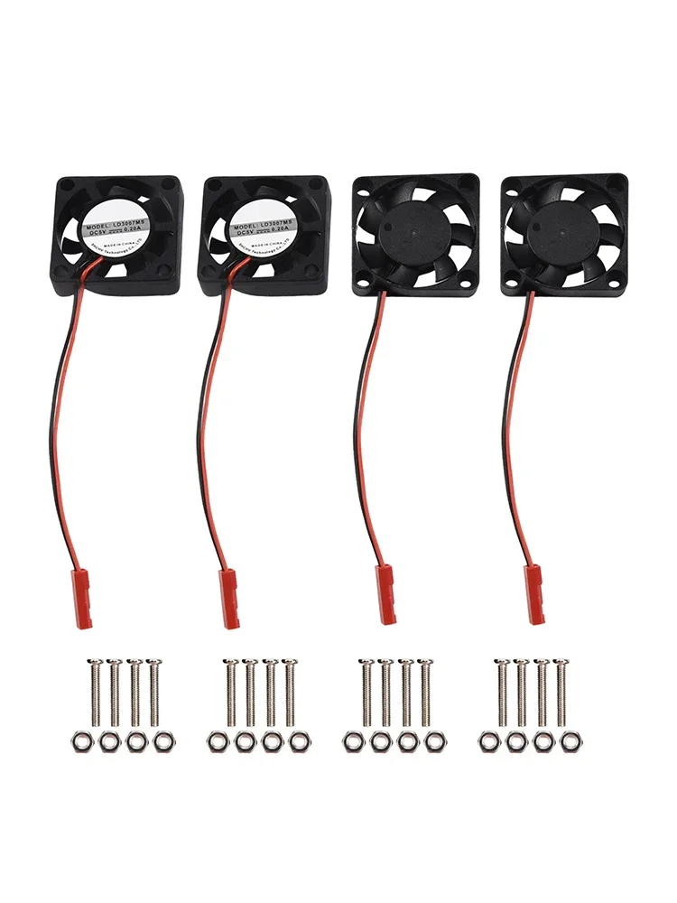 Cooling Solution 5V Cooling Fan Computer Cooling Low Noise Level Optimal Cooling Plastic Material Compact Size 30x30x7 Mm