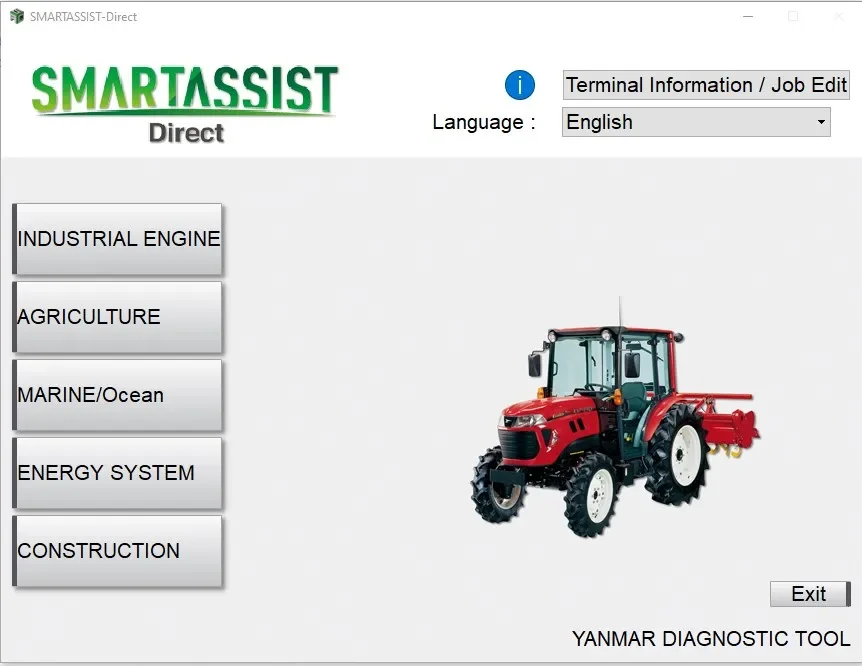 

SMARTASSIST -Direct Diagnostic V2.44 UNLOCK for Yanmar