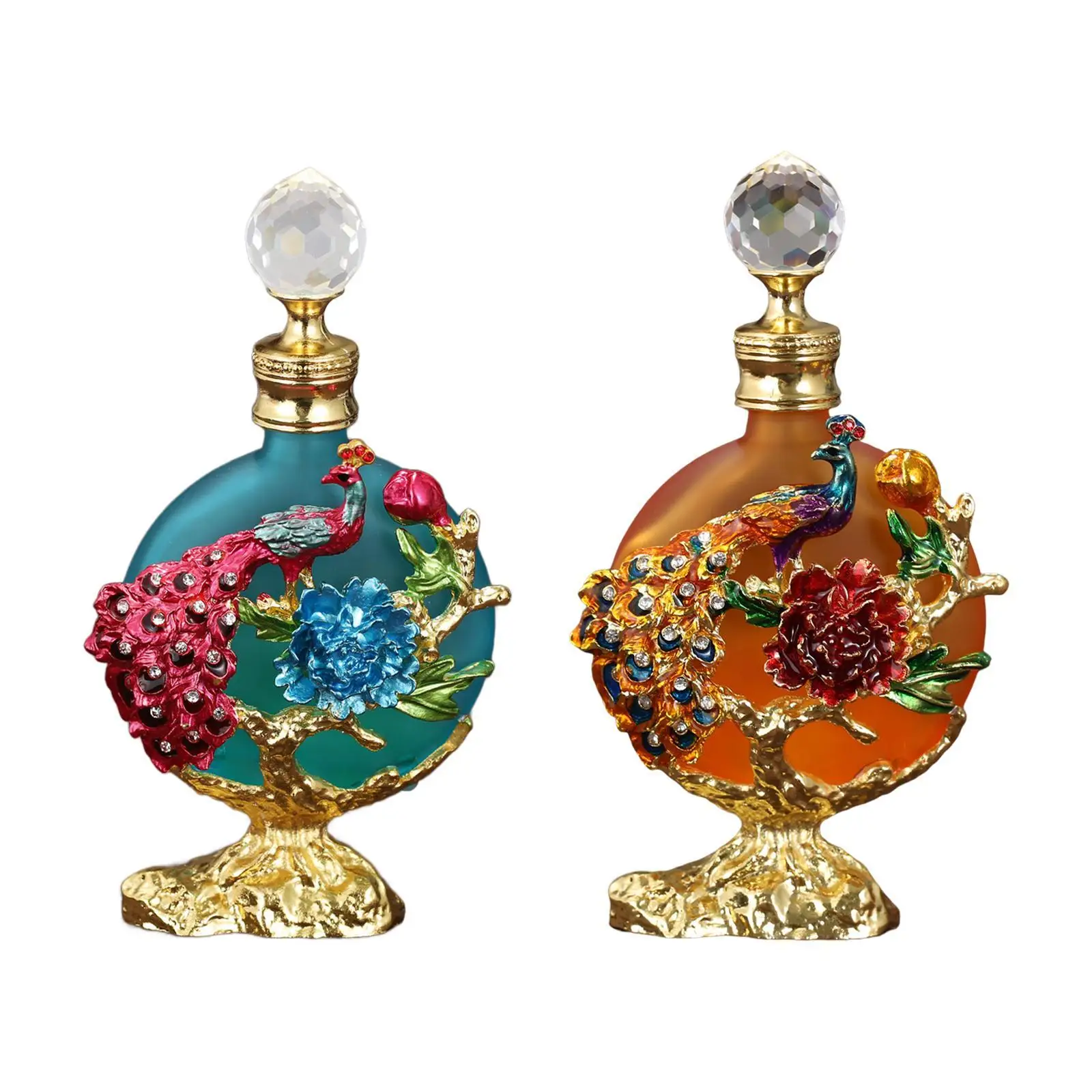 Empty Refillable Perfume Bottle Friends Gift Luxury Home Decor Makeup Accessories 30ml Glass Perfume Bottle Essential Oil Bottle