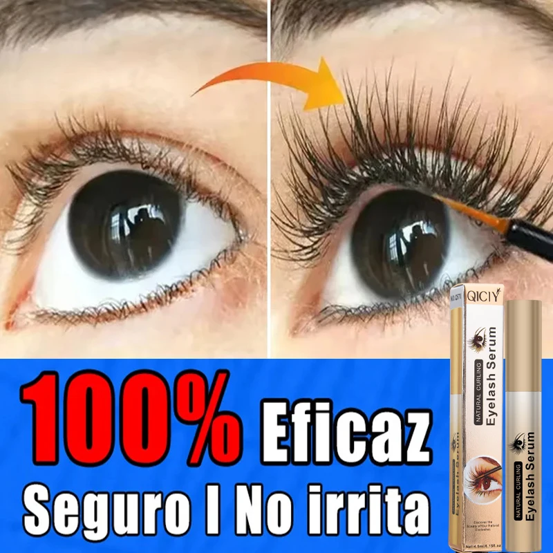 Sérum de croissance rapide des cils, rehausseur de cils naturel, plus long, plus épais, traitement des cils, produits de soins pour les yeux, maquillage, 7 jours