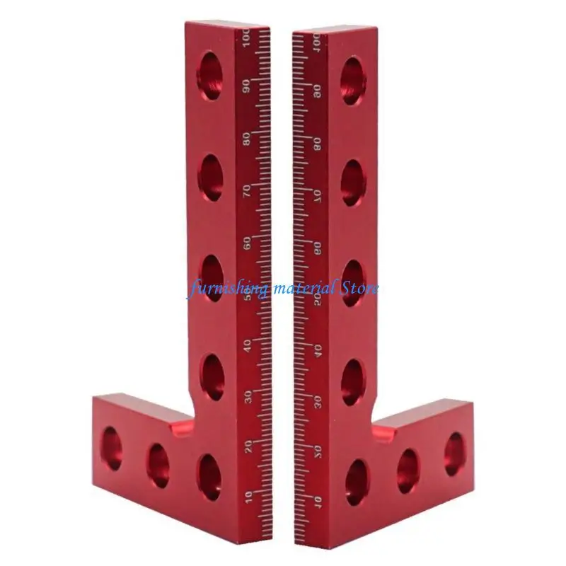 

Y5GD Carpenter Square L Square Right Angles Ruler Small Pocket Aluminum Square Ruler