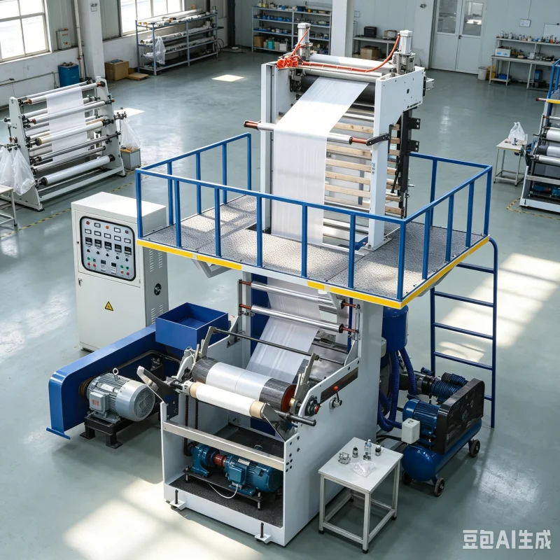 Fully Automatic Vest Bag Making Machine Line With Integrated Online Printing System Heavy Duty Industrial Manufacturer Machine