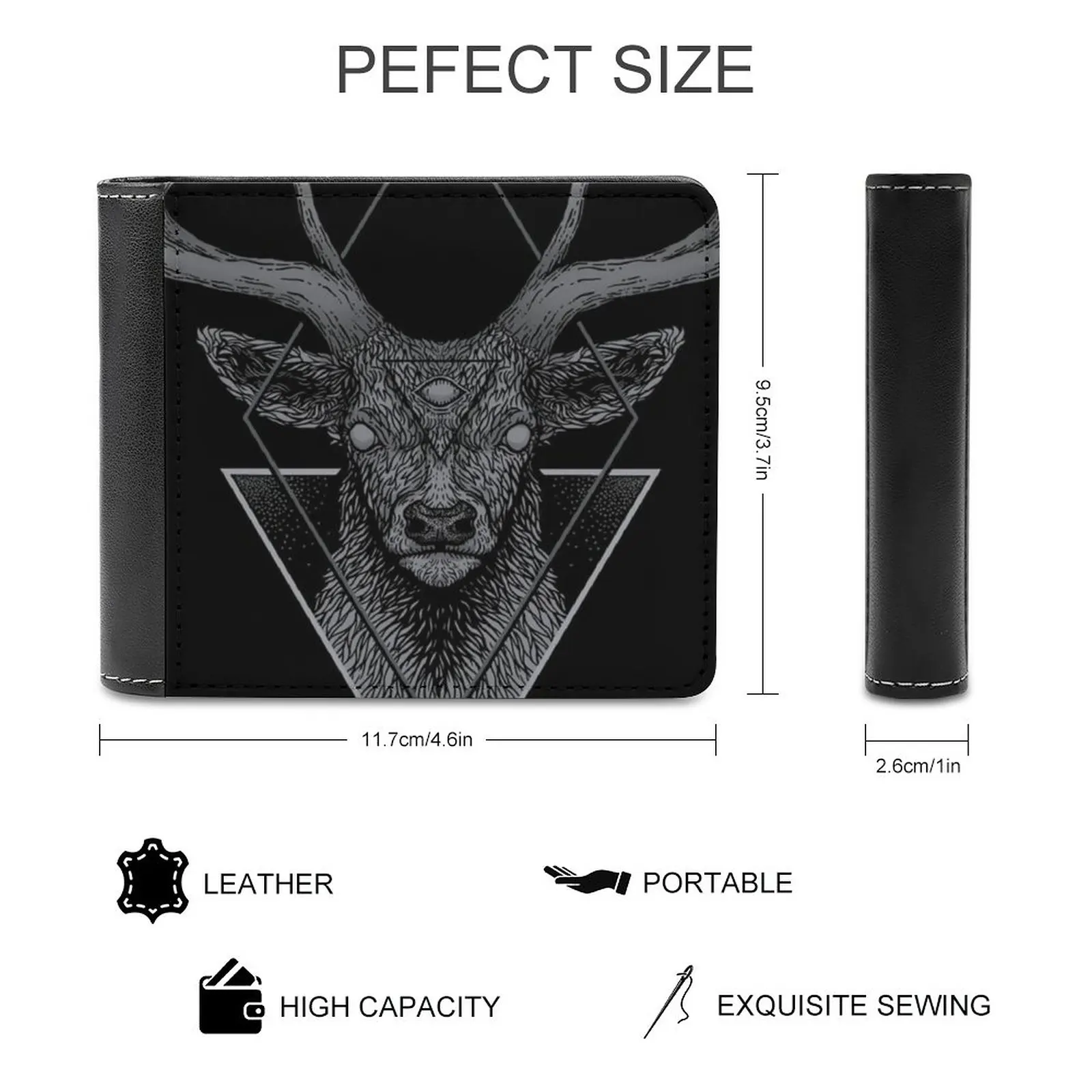 Darling Fiction Business Men Wallets Small Money Purses New Design Dollar Price Top Wallet Gangsta Gangster With Waifus Waifuz
