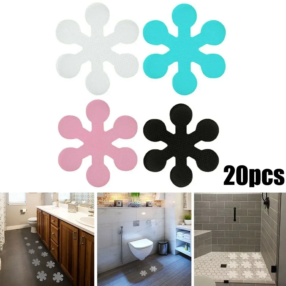 20PCS PEVA Anti-Slip Bathroom Adhesive Non Slip Stickers Showers Discs For Bathtub Shower Home Decals Stickers