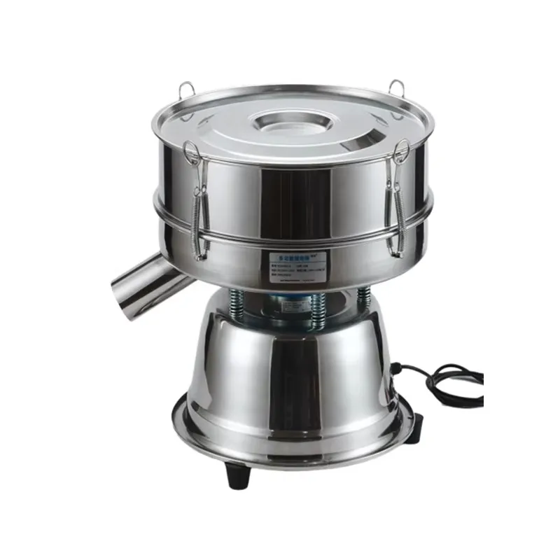 30cm Vibrating Sieving hine Stainless Steel Screen Sifter for Powder Wood Flour