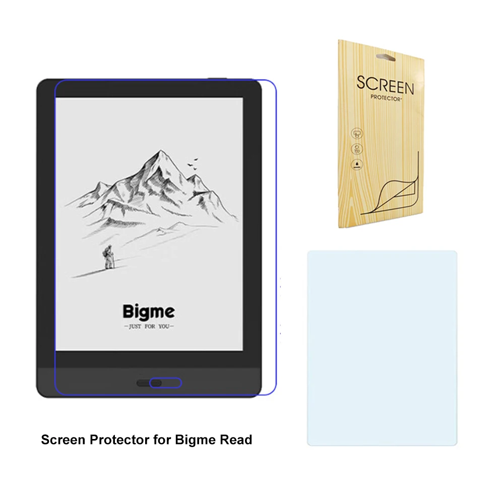 Protecteur d'�cran, Film de protection anti-rayures pour Bigme Read eReader, accessoires