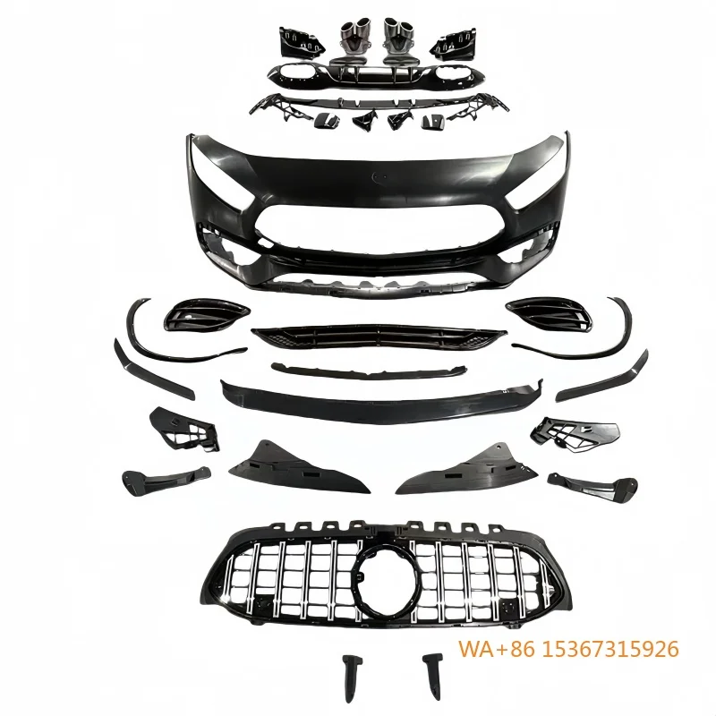 

Suitable for the A-Class (W177 A35 A200 LA220) Two-door Models. It Is a Modified Body Kit for the A45 S .