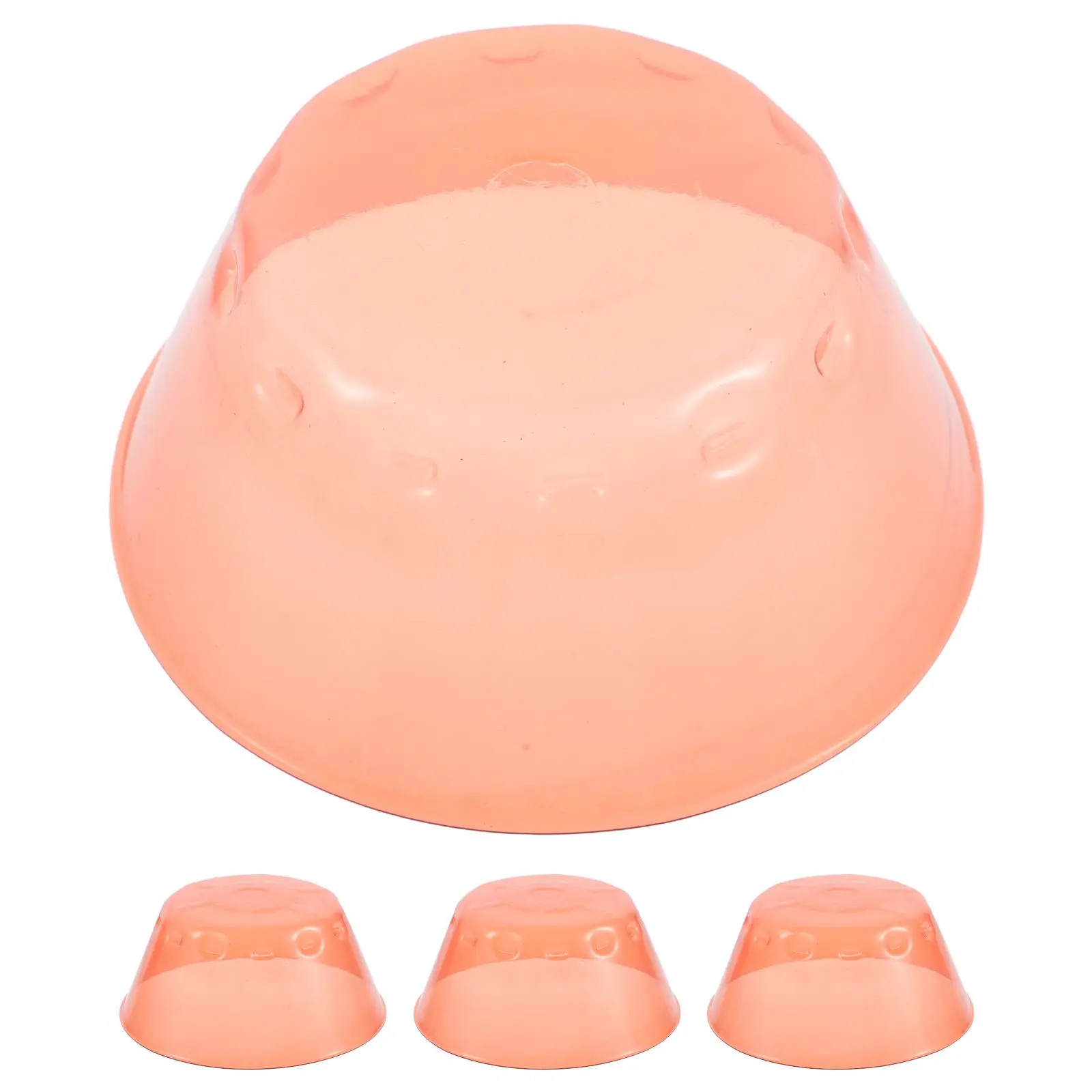 4pcs Smoke Cover Protective Kitchen Guard Reusable Plastic Cap Shield Alarm Safety Home Bake Cook Dust