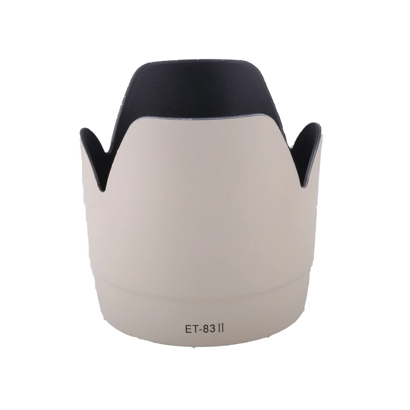 White camera Lens Hood Tulip Flower Shade ET-83II for Canon EF 70-200mm f/2.8L USM (Non-IS)