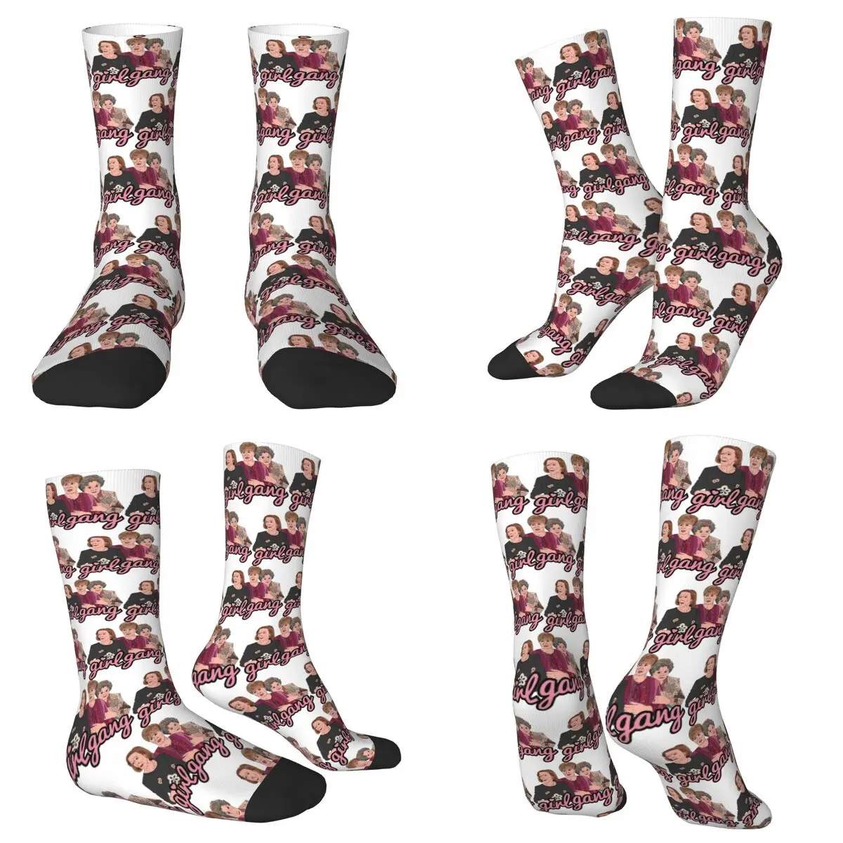 جميع المواسم طاقم جوارب فتاة عصابة، أكو نو القش كوين فيفا الجوارب مجنون الجوارب الطويلة اكسسوارات للرجال النساء هدية عيد ميلاد