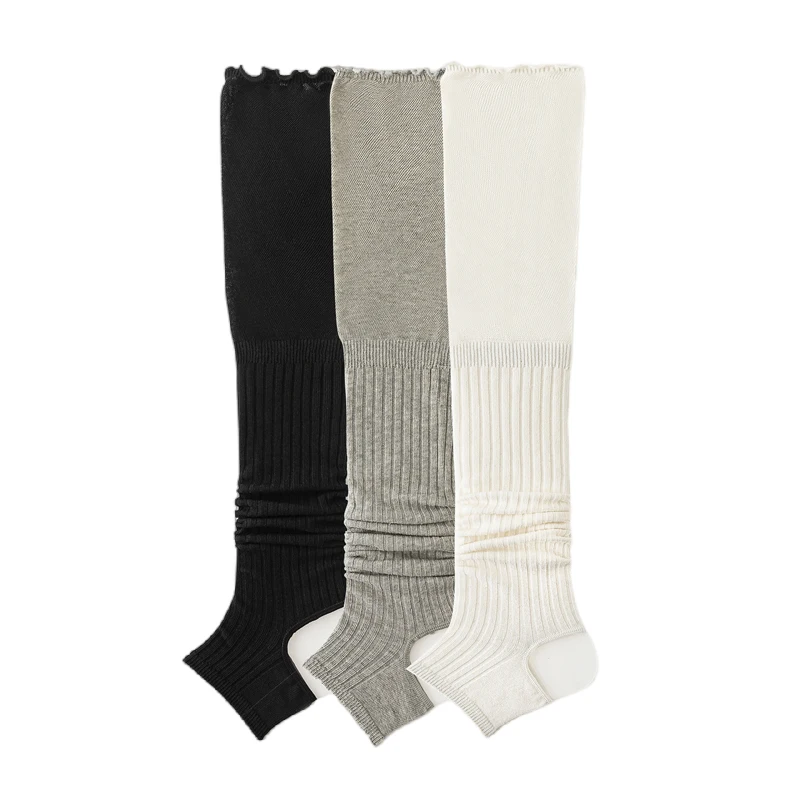 Women Leg Warmers New Solid Color Simple High Quality Women\'s Socks Long Thin White Casual Long Stockings Over the Knee Summer