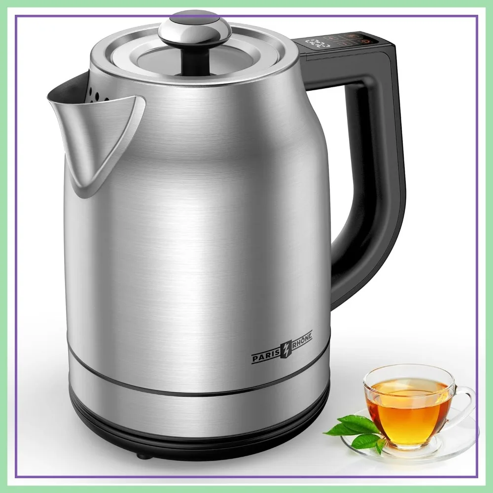 

1.7L Electric Kettle with Temperature Control, 1500W, 13 Presets, LED Display, Auto Shut-Off