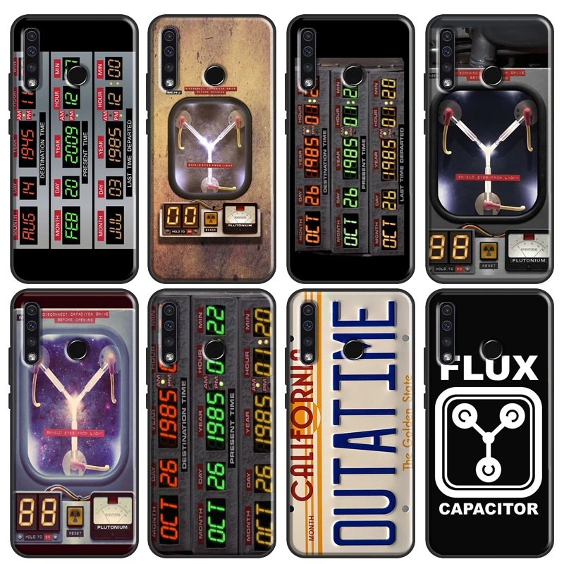 Back to the Future Flux Capacitor Soft For Huawei Honor 20 8 9 10 10X Lite 10i 7C 4C 6C 7A Pro 8A 9A 8S 9S 7X 9X 8X Case