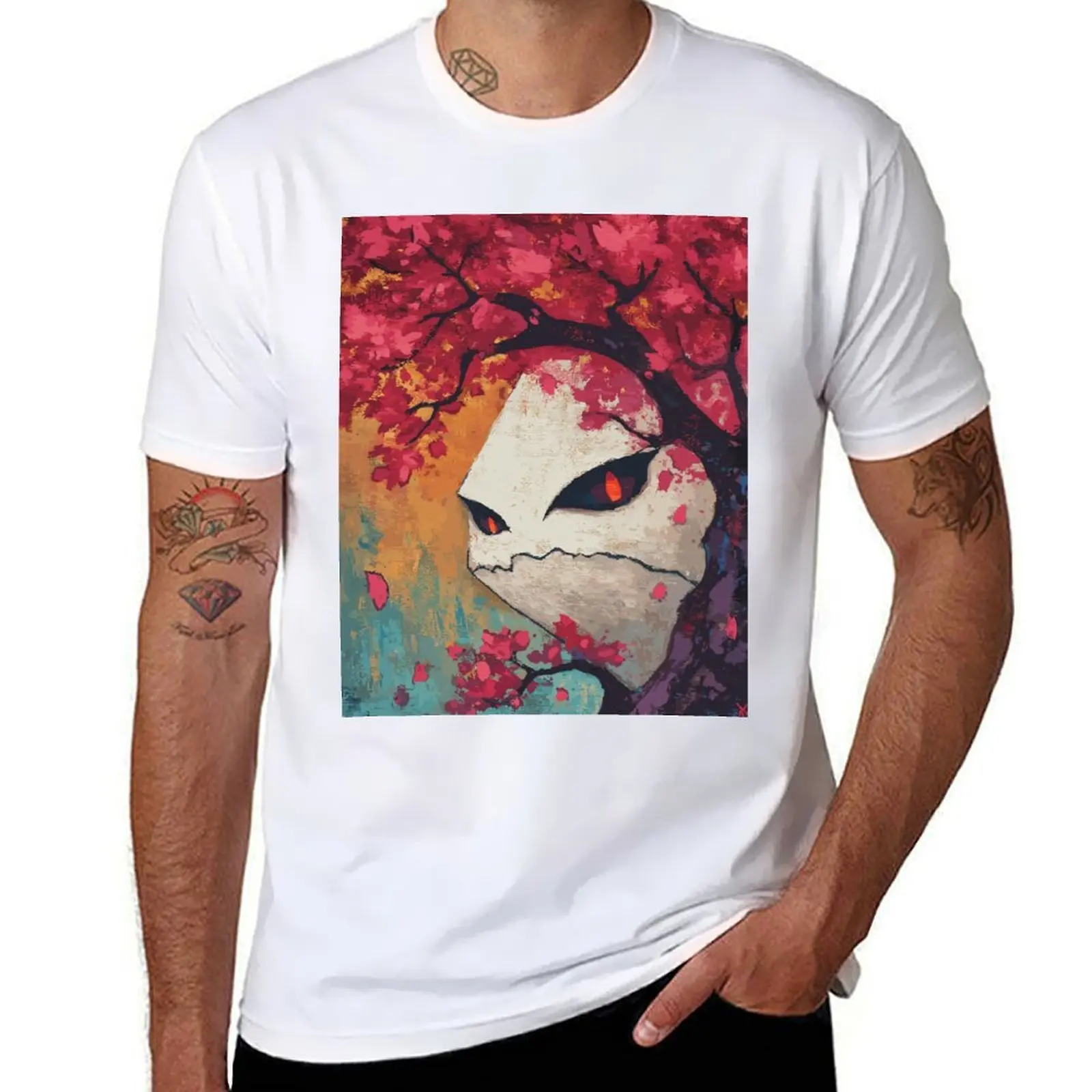 

Guardian Kodama Yokai T-Shirt anime t shirts for man cotton t shirt pack T-Shirt