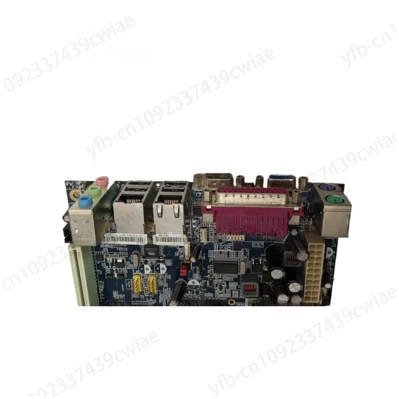 Vb7007 Industrial Control Motherboard Mini-ITX POS Motherboard 17*17 Dual Nic DDR2 Memory