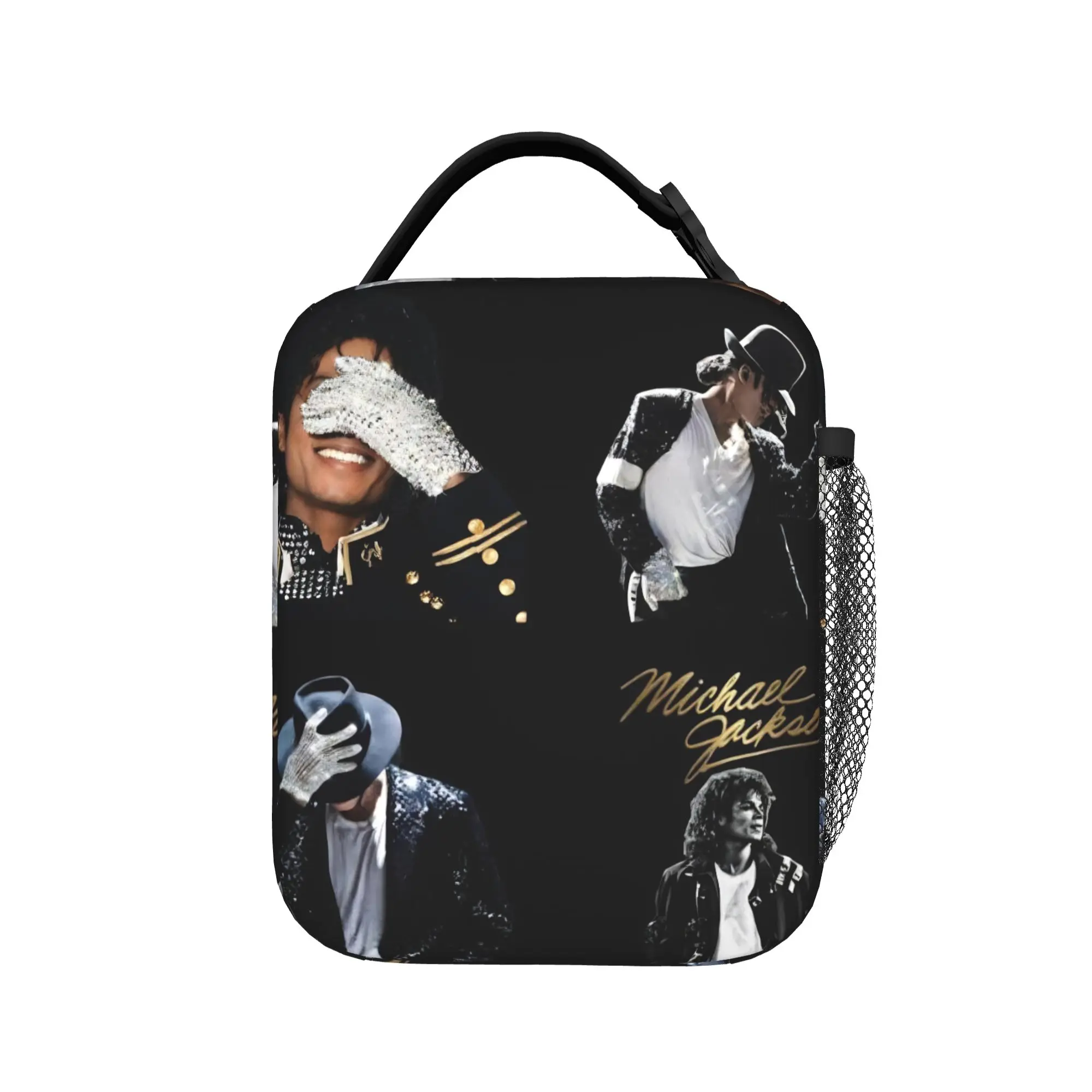 Michaels Jacksons Singer Pop Thermal Insulated Lunch Bag for School  Portable Food Container Bags Cooler Thermal Lunch Boxes