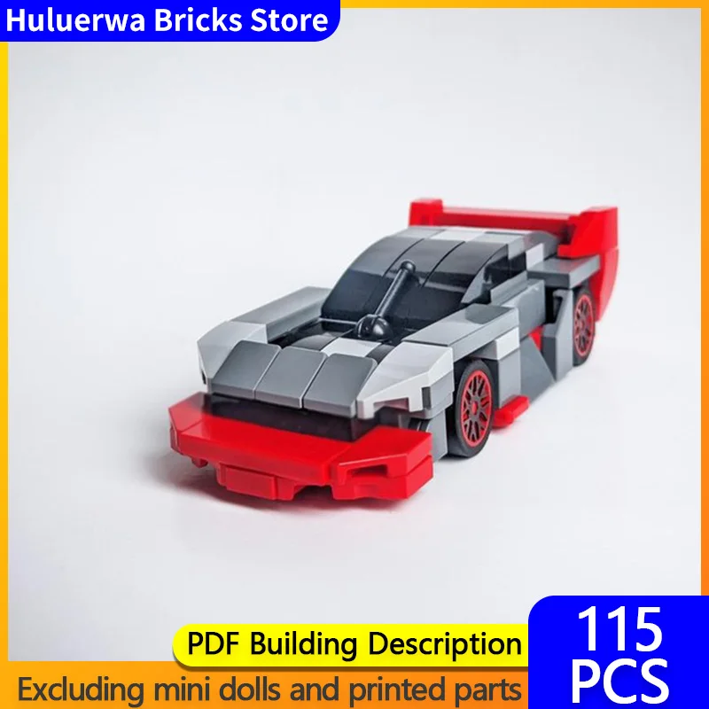 

Модель скоростного гоночного автомобиля MOC, строительные кирпичи, E-Tron, дрейфующий гоночный автомобиль, модульная технология, подарки, праздник, сборка, детские игрушки