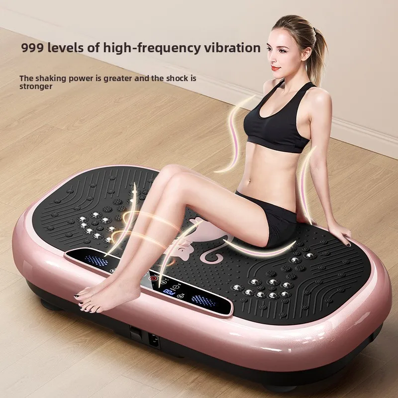 Professional Level Legal Motivation 999 Level Lazy Fitness Exercise Slimming Belly Reducing Belly Shaking Vibration Plate