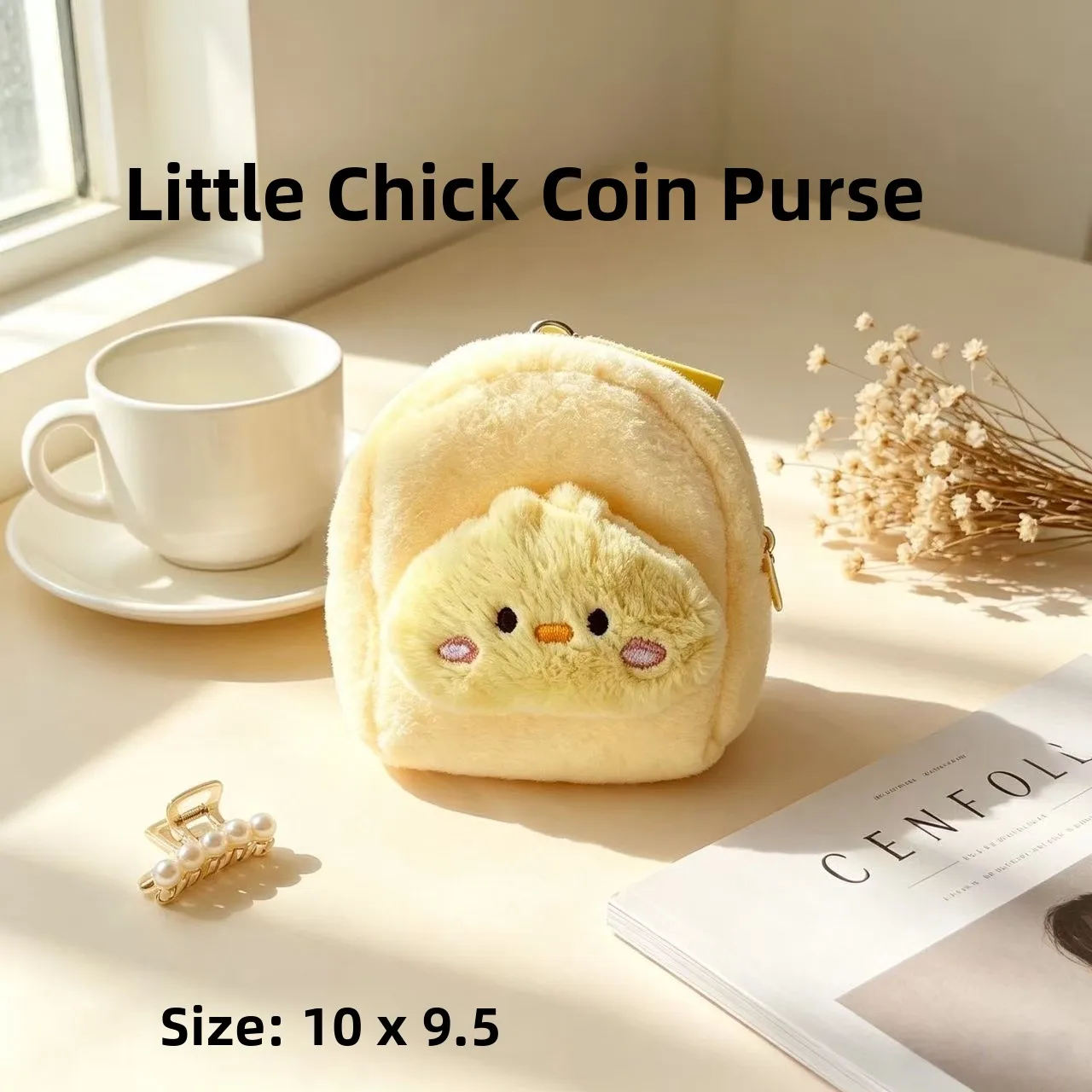 bolsa-de-moedas-de-pelucia-galinha-amarela-fufu-brinquedo-macio-bolsa-para-fone-de-ouvido-estojo-de-armazenamento-pr