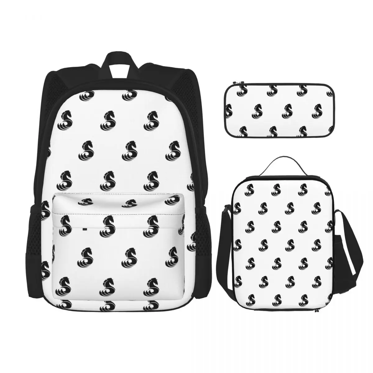 

Beneteau Yachts Logo Fishing Boats Backpacks Boys Girls Bookbag Children School Bags Rucksack Lunch Bag Pen Bag Three-Piece Set